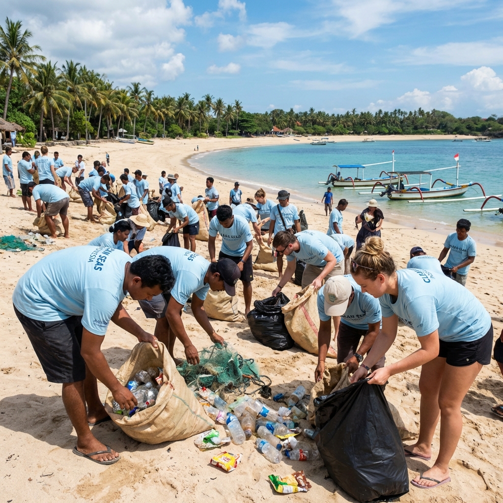 Edukasi Pilah Pilih Sampah Sejak Dini bersama SPMT Pelindo Group di SMP Taman Siswa Belawan. Selamatkan generasi muda dari sampah plastik! 🎓🚯